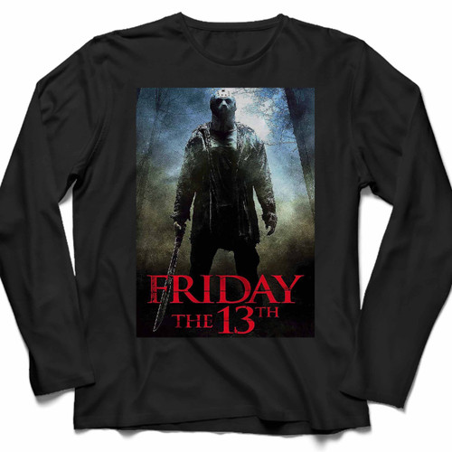 Friday The 13th Horror Long Sleeve Shirt Tee