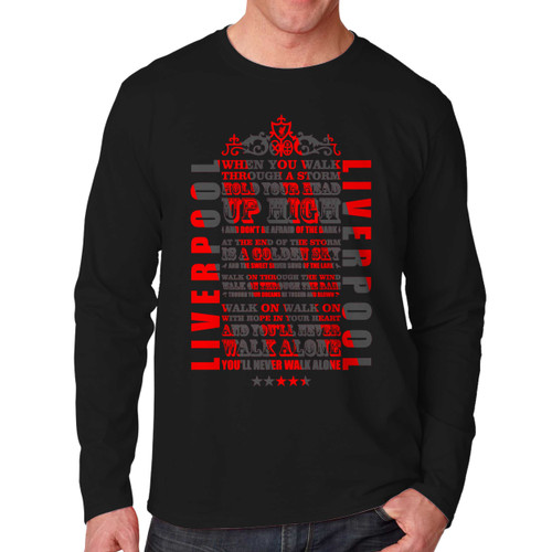 Lyric Liverpool FC Long Sleeve Shirt Tee