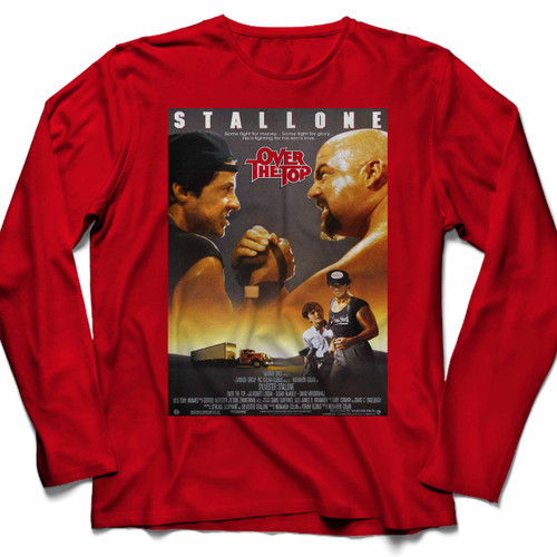 Over The Top Sylvester Stallone Rocky Balboa Long Sleeve Shirt Tee