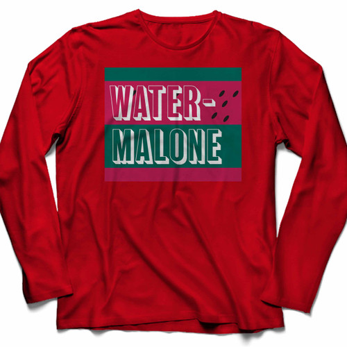 Water Malone Long Sleeve Shirt Tee