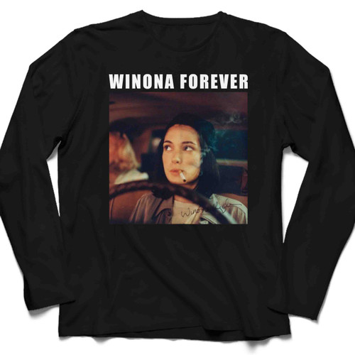 Winona Ryder Long Sleeve Shirt Tee