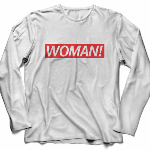 Woman Logo Long Sleeve Shirt Tee