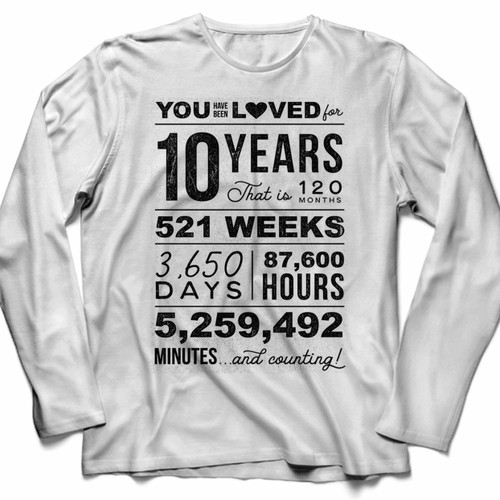 You Have Been Loved 10 Years Long Sleeve Shirt Tee