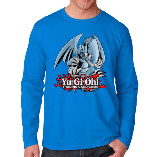 Yu Gi Oh Blue Eyes White Dragon Long Sleeve Shirt Tee