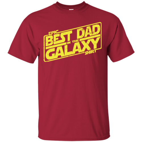 Best Dad In The Galaxy Man's T shirt