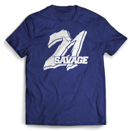 21 Savage Logo Man's T shirt