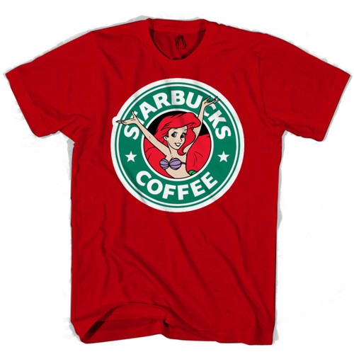 Ariel Starbucks Man's T shirt