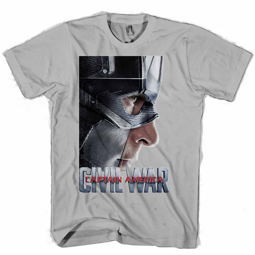 Captain America Civil War Man's T shirt