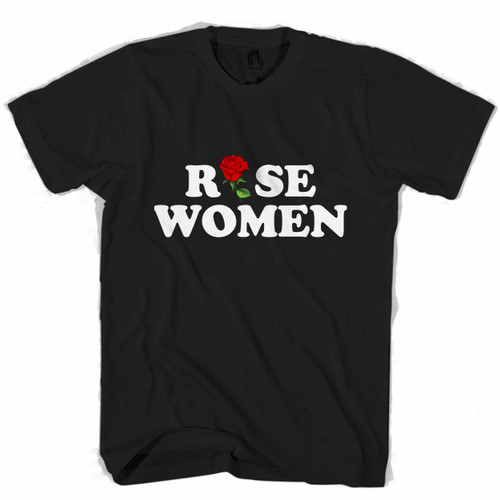 Rose Women Man's T shirt