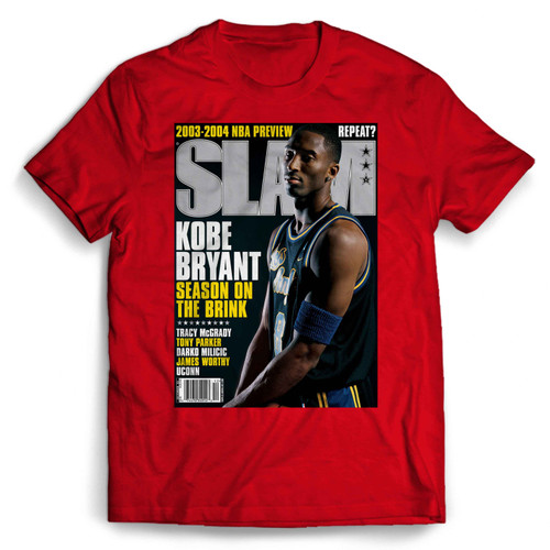 Slam Kobe Bryant Season On The Brink Man's T shirt