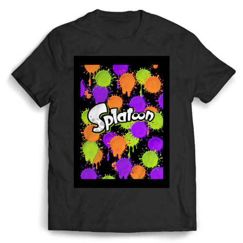 Splatoon Logo Color Man's T shirt