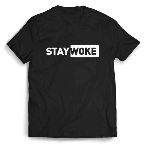 Stay Woke Logo Man's T shirt