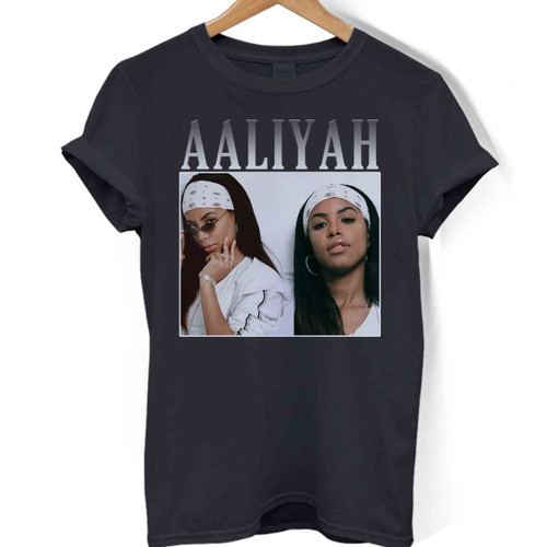 Aaliyah Glasses Woman's T shirt