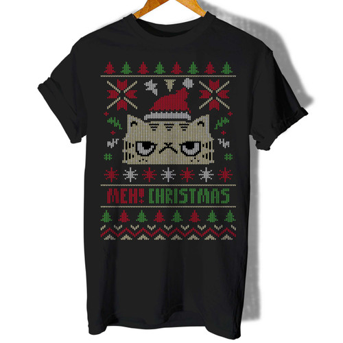 Cat meh christmas Woman's T shirt