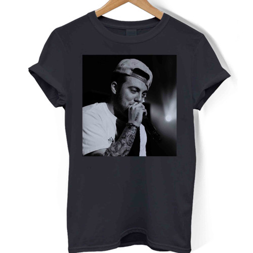 Mac Miller Monochrome Hip Hop Woman's T shirt