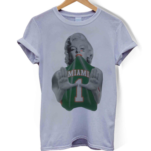 Marilyn Monroe Miami Heat Woman's T shirt