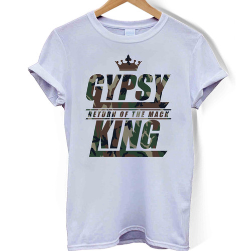 Tyson Fury Gypsy King Camo Woman's T shirt