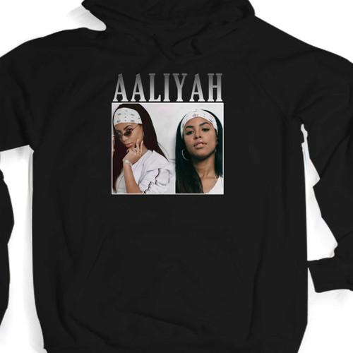 Aaliyah Glasses Unisex Hoodie