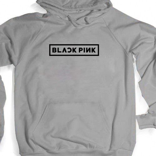 Black Pink Logo Unisex Hoodie