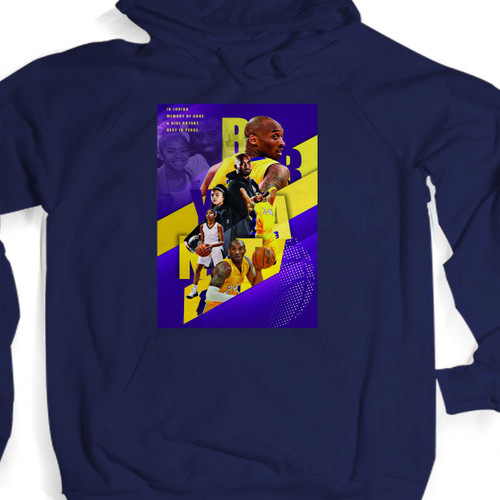 Kobe Bryant Gianna Bryant Father And Daughter Memorial Unisex Hoodie