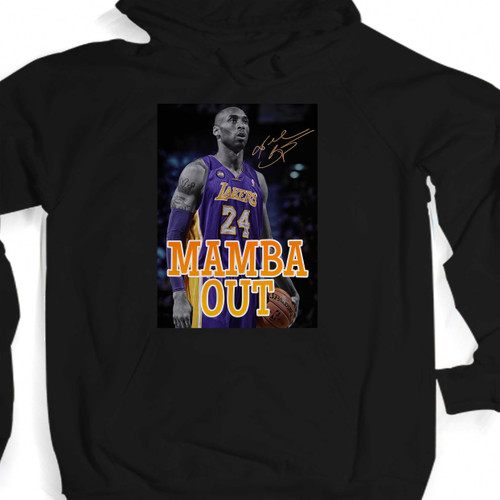 Mamba Out With Signature Kobe Unisex Hoodie