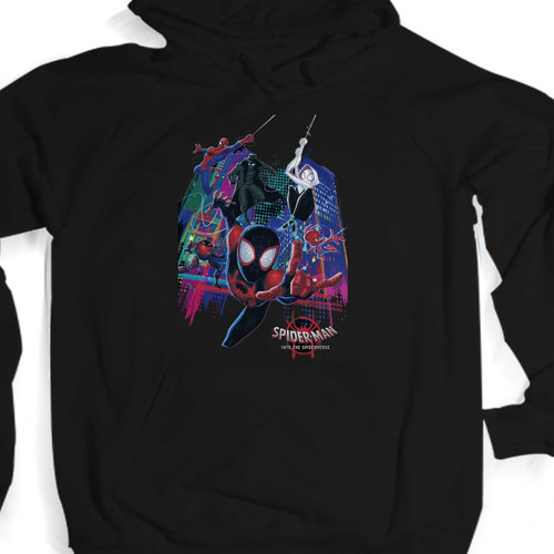 Spider Man Into The Spider Unisex Hoodie