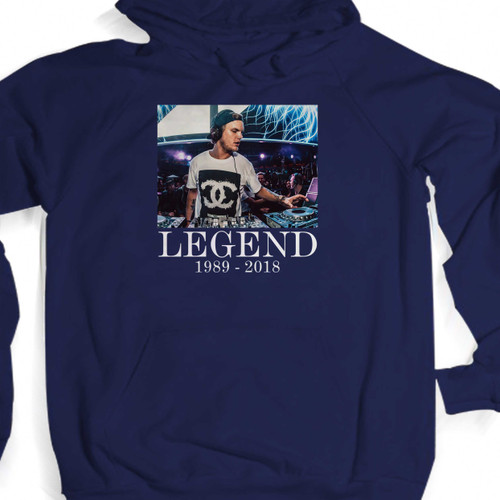 Swedish DJ Avicii Rip Legend Unisex Hoodie