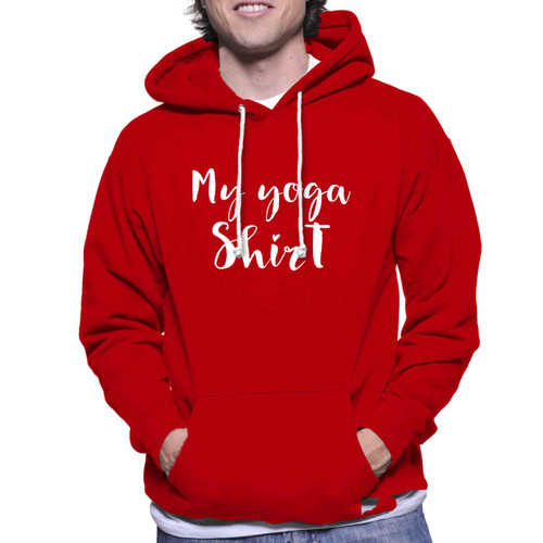 Yoga Shirt Motif Unisex Hoodie