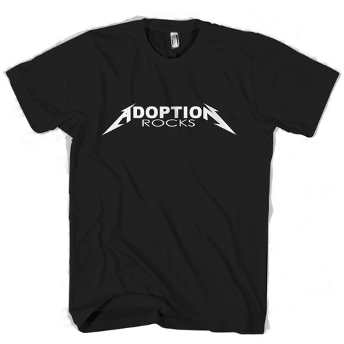 Adoption Rocks Man's T shirt