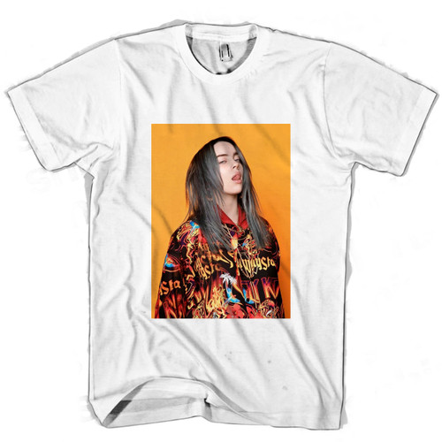 Billie Eilish Tongue Out Man's T shirt