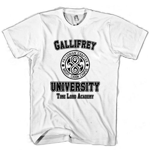 Gallifrey University Man's T shirt