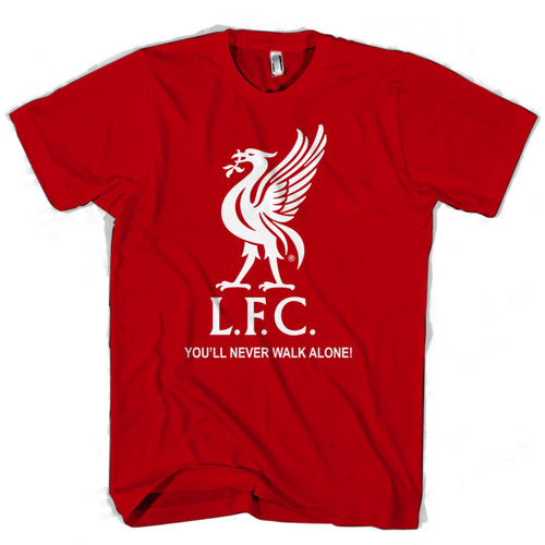 Liverpool FC Logo YNWA Man's T shirt