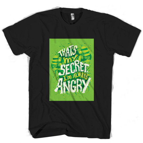 QUOTE HULK Man's T shirt