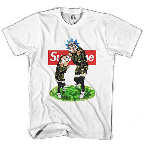 Rick and Morty Fashion Parody Man's T shirt