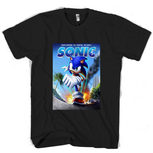 Sonic Movie Man's T shirt