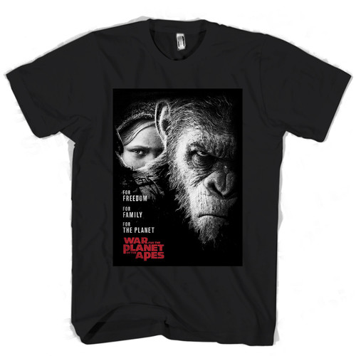 War For The Planet Of The Apes 2017 Man's T shirt