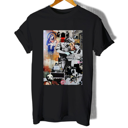 Banksy Street Art Graffiti Cool Funny Woman's T shirt