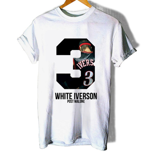 Post Malone White Iverson Woman's T shirt