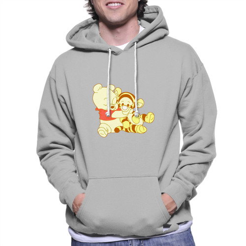 Disney Cute Aesthetic Winnie and Tigger Unisex Hoodie