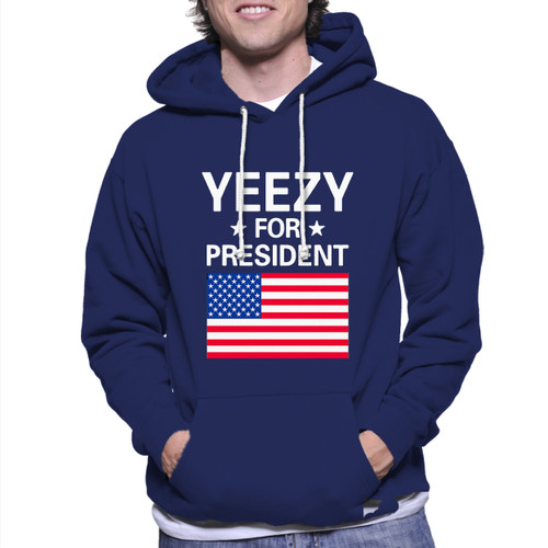 Kanye West Yeezus Top Yeezy For President Unisex Hoodie