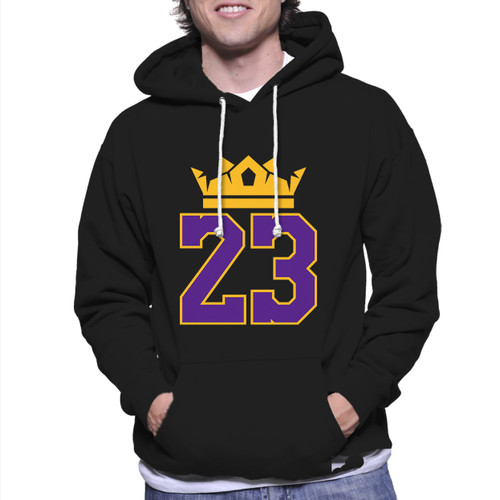 King 23 Lebron James Lakers Unisex Hoodie