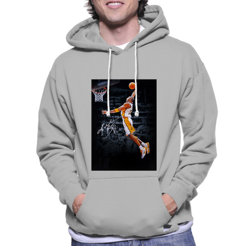 Kobe Bryant Signed Lakers Dunk Unisex Hoodie