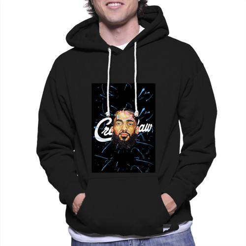 Nipsey Hussle Wallapaper Art Unisex Hoodie