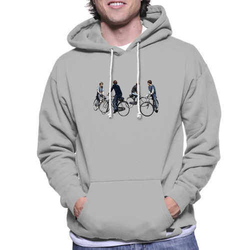 The Beatles Riding Bicycles Unisex Hoodie