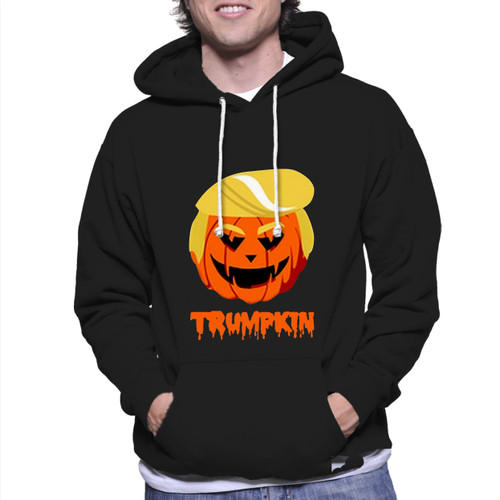 TRUMPKIN Halloween Funny Donald Trump Unisex Hoodie