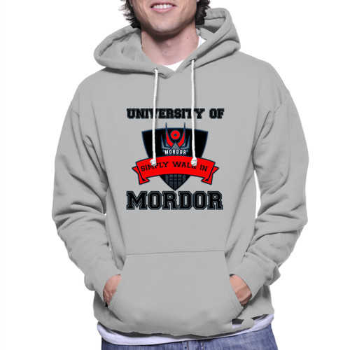 University of Mordor Simply Walk In Unisex Hoodie