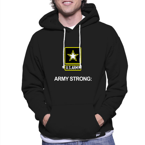 US Army Strong Flag Workout Unisex Hoodie