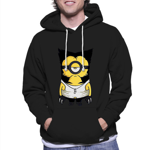 Xmen Wolverine Minion Parody Unisex Hoodie