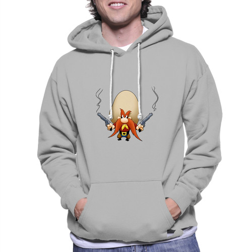 Yosemite Sam With Guns Cartoon Character Angry Unisex Hoodie