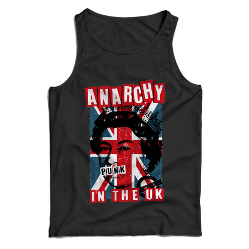Anarchy in The UK Punk Rock Man Tank top